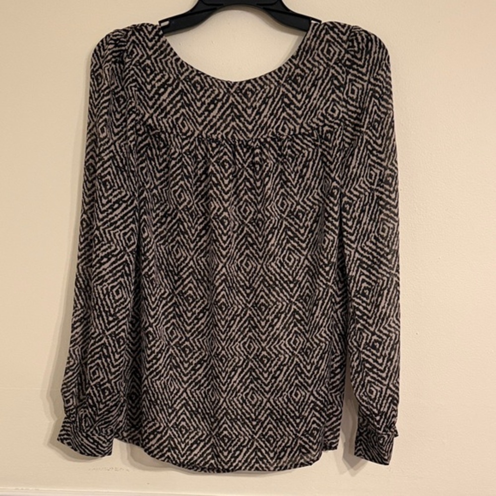 LOFT Blouse women’s gorgeous tops Long-sleeve tops summer boho tops size small
